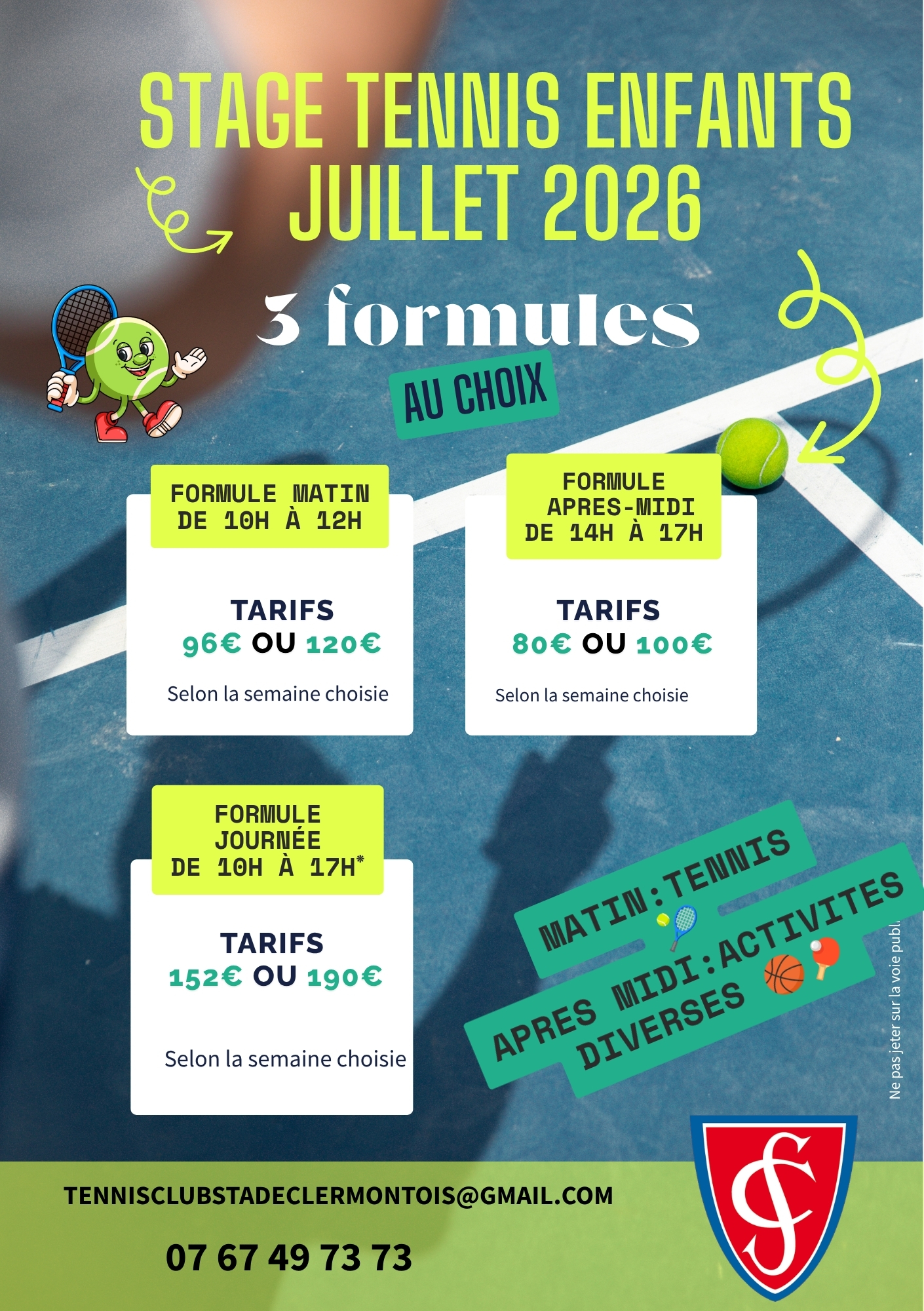 STAGE D’รTร !